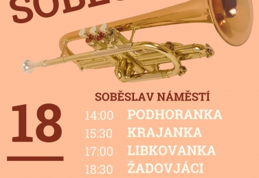 FESTIVAL DECHOVÝCH HUDEB SOBĚSLAV 18. ČERVENCE 2026