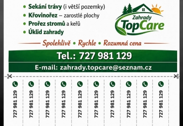 Údržba zahrad a okolí